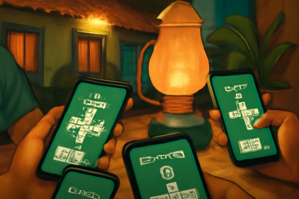 Game gaple online di WhatsApp
