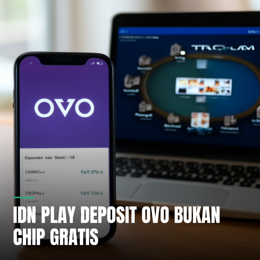 IDN Play Deposit OVO Bukan Chip Gratis - Tampilan Aplikasi OVO